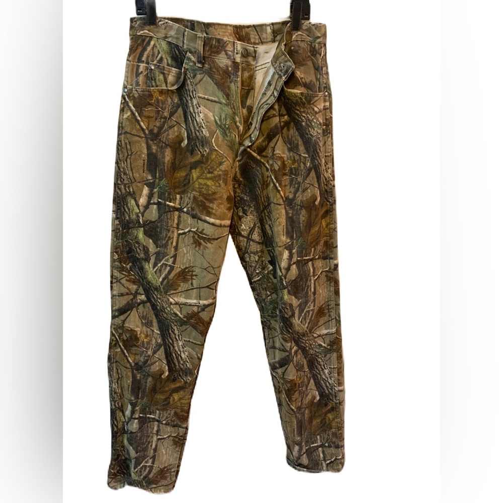 Wrangler ProGear Realtree camo jeans. SZ 36x34. 100% Cotton